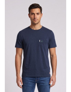 Beverly Hills Polo Club t-shirt in jersey di cotone con taschino TS450040 [1f9a3e61]