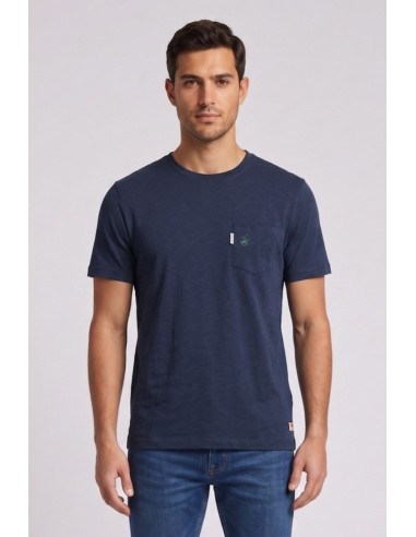 Beverly Hills Polo Club t-shirt in jersey di cotone con taschino TS450040 [1f9a3e61]