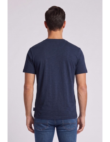 Beverly Hills Polo Club t-shirt in jersey di cotone con taschino TS450040 [c6bc7d6c]
