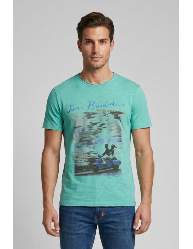 Guy t-shirt in jersey di cotone Cabrio114-sb M49885 [0eb68f0c]