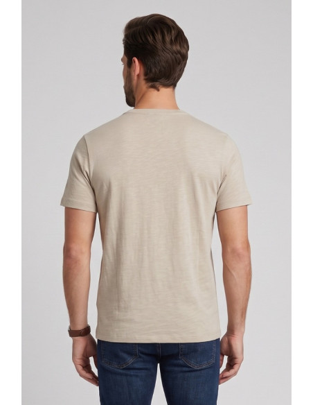 Guy t-shirt in jersey di cotone con taschino Cabrio118-sb M49889 [bb916e91]