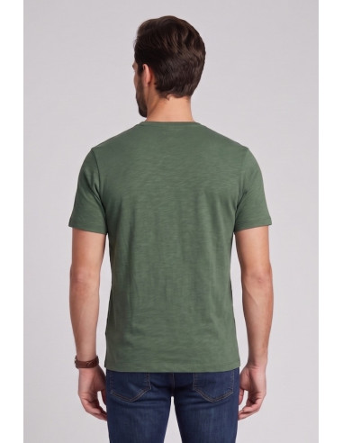 Guy t-shirt in jersey di cotone con taschino Cabrio118-sb M49889 [aa3f8c69]