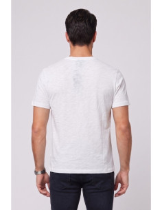 Guy t-shirt in cotone traforato Cabrio127-yuta jef M49893 [3e6ca28e] 2
