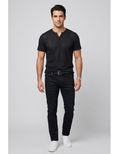 Guy t-shirt in cotone traforato Cabrio127-yuta jef M49893 [7b55980b]