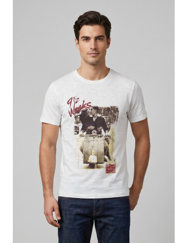 Guy t-shirt in jersey di cotone Cabrio115-sb M49886 [ee28120d]