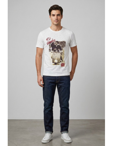 Guy t-shirt in jersey di cotone Cabrio115-sb M49886 [80139004]