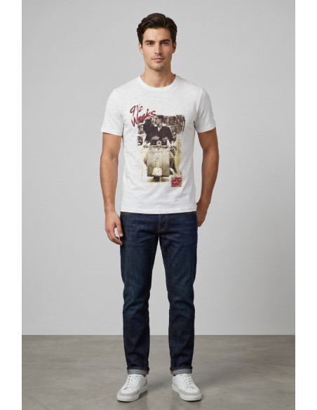 Guy t-shirt in jersey di cotone Cabrio115-sb M49886 [80139004]