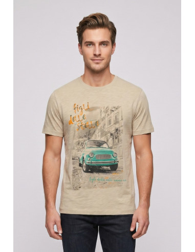 Guy t-shirt in jersey di cotone Cabrio117-sb M49888 [54e6815d]