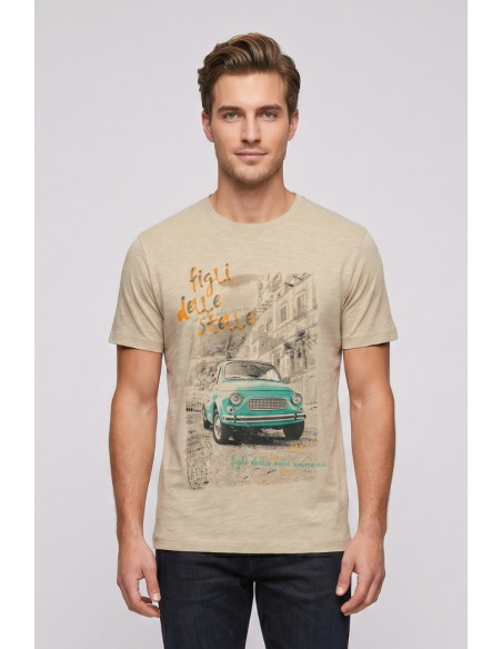 Guy t-shirt in jersey di cotone Cabrio117-sb M49888 [54e6815d]
