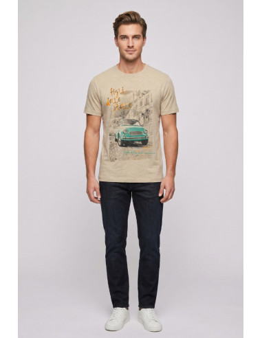 Guy t-shirt in jersey di cotone Cabrio117-sb M49888 [3add0354]