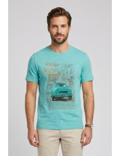 Guy t-shirt in jersey di cotone Cabrio117-sb M49888 [13b56c28]