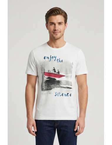 Guy t-shirt in jersey di cotone Cabrio104-jr M49872 [083d0e4f]