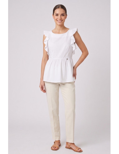 Fresh Flower casacca in popeline di cotone FD617 [bd4e9395]