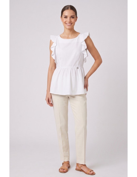 Fresh Flower casacca in popeline di cotone FD617 [bd4e9395]