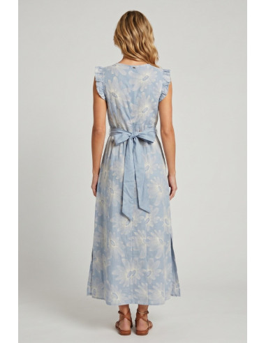 Fresh Flower abito in cotone a fantasia floreale FD675 [8877cf0b]