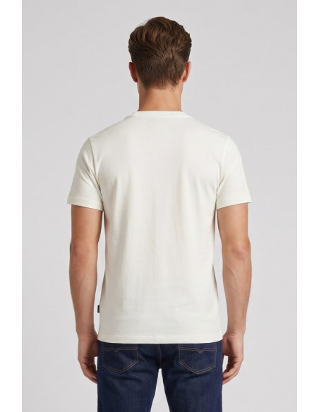 Refrigue t-shirt in piquet di cotone stretch R4514M261 [c8d87952]
