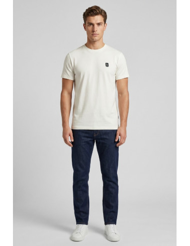 Refrigue t-shirt in piquet di cotone stretch R4514M261 [7fc5b856]