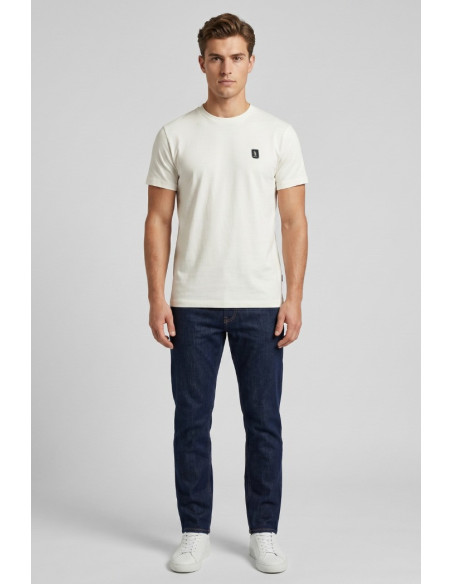 Refrigue t-shirt in piquet di cotone stretch R4514M261 [7fc5b856]