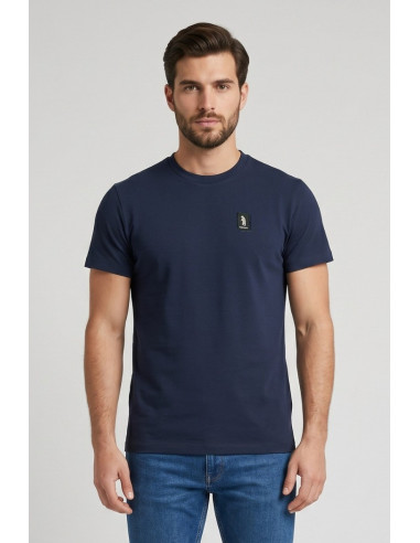 Refrigue t-shirt in piquet di cotone stretch R4514M261 [8ae08059]