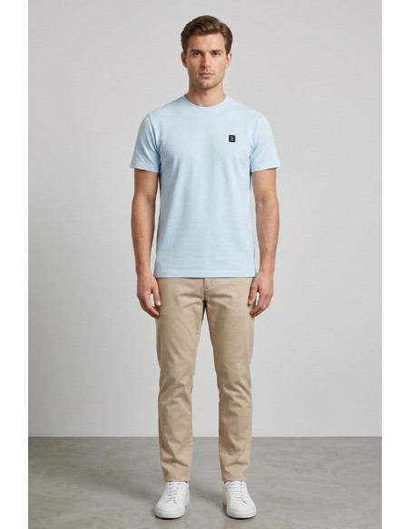 Refrigue t-shirt in piquet di cotone stretch R4514M261 [ec897283]