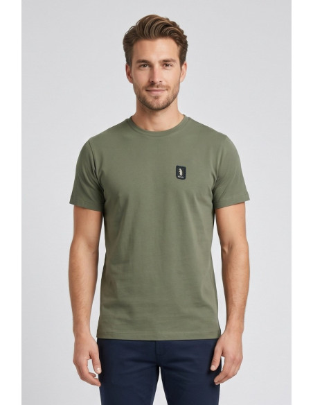 Refrigue t-shirt in piquet di cotone stretch R4514M261 [709852ba]