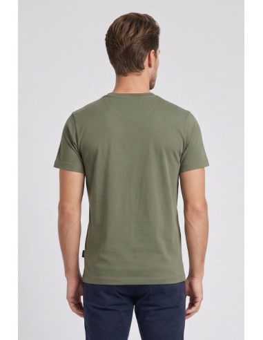 Refrigue t-shirt in piquet di cotone stretch R4514M261 [a9be11b7]