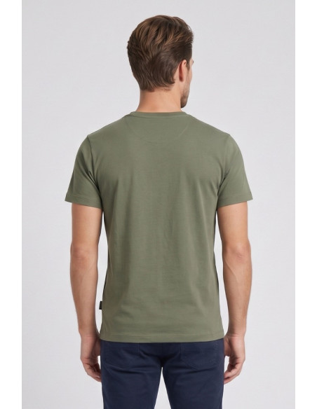 Refrigue t-shirt in piquet di cotone stretch R4514M261 [a9be11b7]
