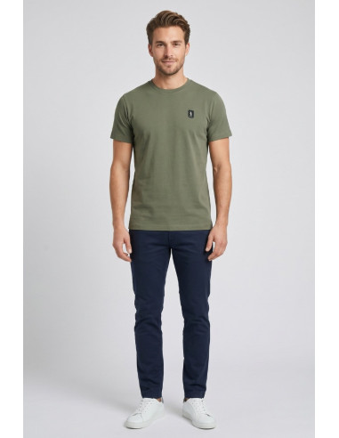 Refrigue t-shirt in piquet di cotone stretch R4514M261 [1ea3d0b3]