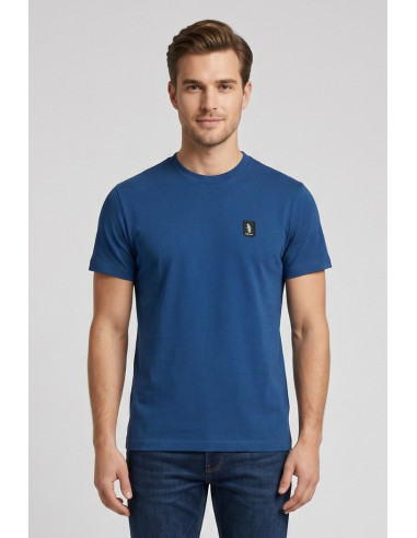 Refrigue t-shirt in piquet di cotone stretch R4514M261 [35a75253]