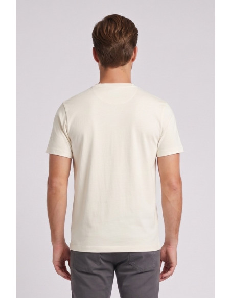 Refrigue t-shirt in jersey con logo ricamato R4533M261 [b6f5ed67]