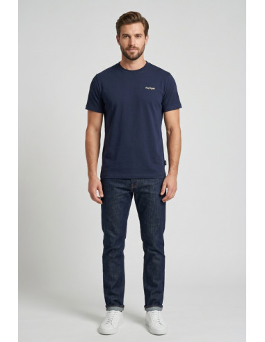 Refrigue t-shirt in jersey con logo ricamato R4533M261 [9af69665]