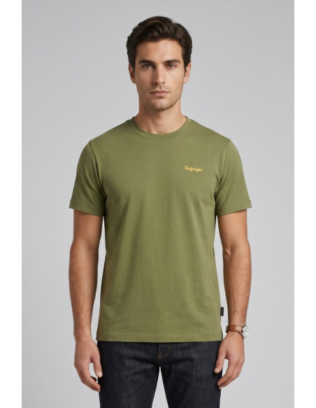 Refrigue t-shirt in jersey con logo ricamato R4533M261 [0eb5c68f]