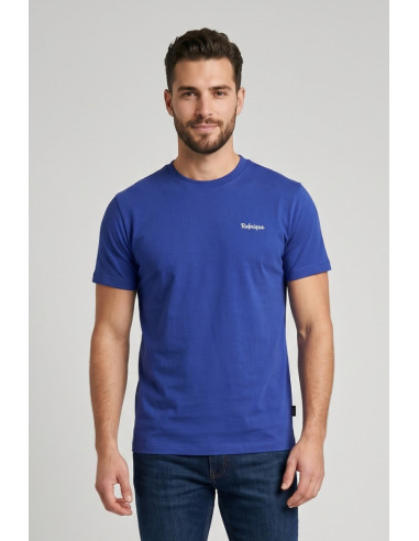 Refrigue t-shirt in jersey con logo ricamato R4533M261 [cedf8804]