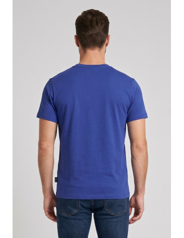 Refrigue t-shirt in jersey con logo ricamato R4533M261 [17f9cb09]