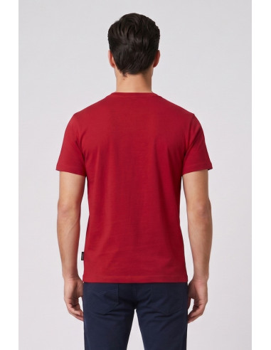 Refrigue t-shirt in jersey con logo ricamato R4533M261 [07332a94]
