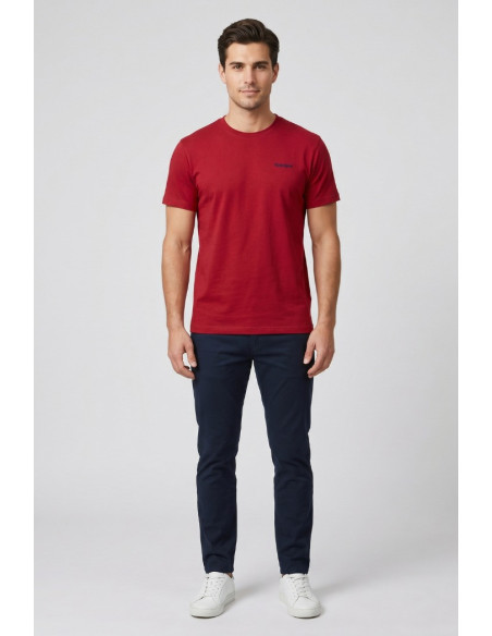 Refrigue t-shirt in jersey con logo ricamato R4533M261 [b02eeb90]