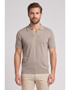 Refrigue polo derby in filo di cotone R5009M261 [6b5be9d6]