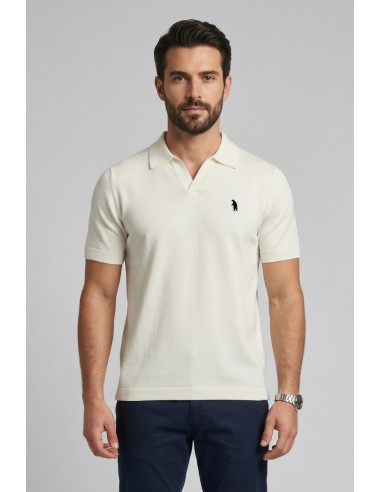 Refrigue polo derby in filo di cotone R5009M261 [4f8d4edf]