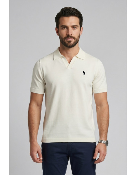 Refrigue polo derby in filo di cotone R5009M261 [4f8d4edf]