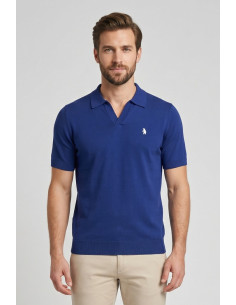 Refrigue polo derby in filo di cotone R5009M261 [db192d4e]