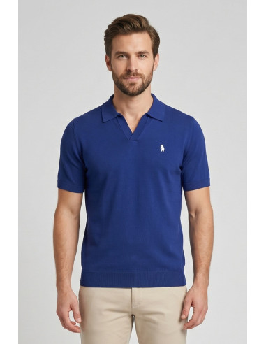 Refrigue polo derby in filo di cotone R5009M261 [db192d4e]