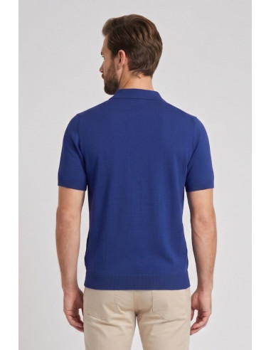 Refrigue polo derby in filo di cotone R5009M261 [023f6e43]
