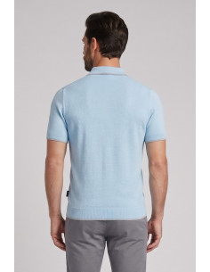 Refrigue polo in filo di cotone con contrasti R5012M261 [75cfbb87] 2