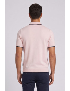 Refrigue polo in filo di cotone con contrasti R5012M261 [8fcc661e] 2