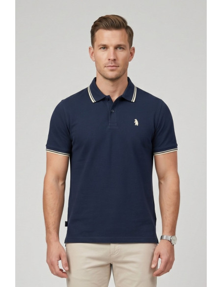 Refrigue polo in piquet di cotone stretch R5017M261 [e5a54323]