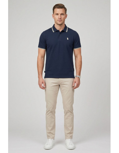 Refrigue polo in piquet di cotone stretch R5017M261 [8b9ec12a]
