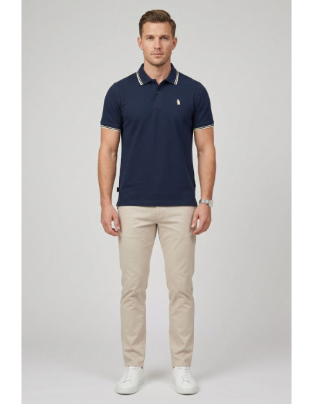 Refrigue polo in piquet di cotone stretch R5017M261 [8b9ec12a]