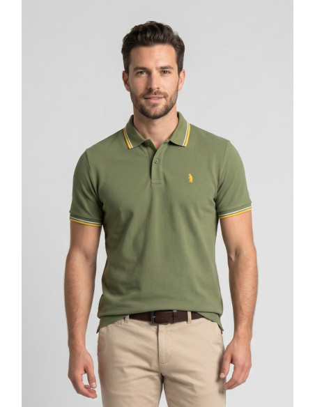 Refrigue polo in piquet di cotone stretch R5017M261 [1fdd91c0]