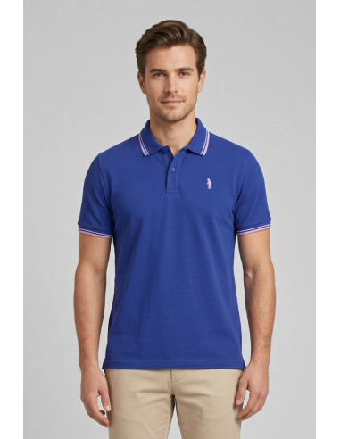 Refrigue polo in piquet di cotone stretch R5017M261 [0403295f]