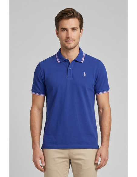Refrigue polo in piquet di cotone stretch R5017M261 [0403295f]